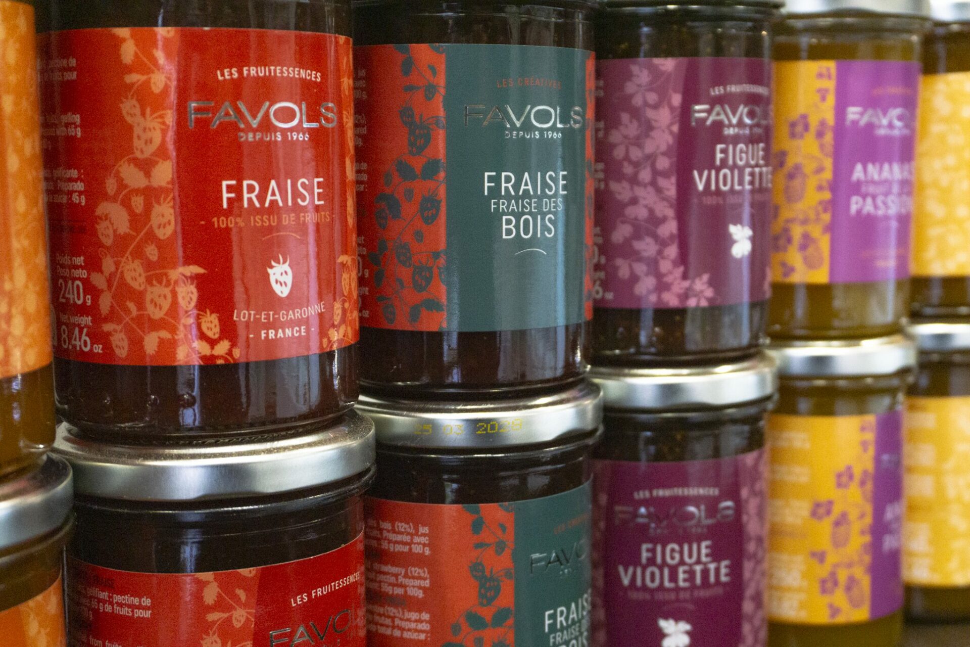 Pot de confiture FAVOLS 240g