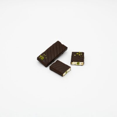 Nougat de Montélimar enrobé de chocolat - La Barre