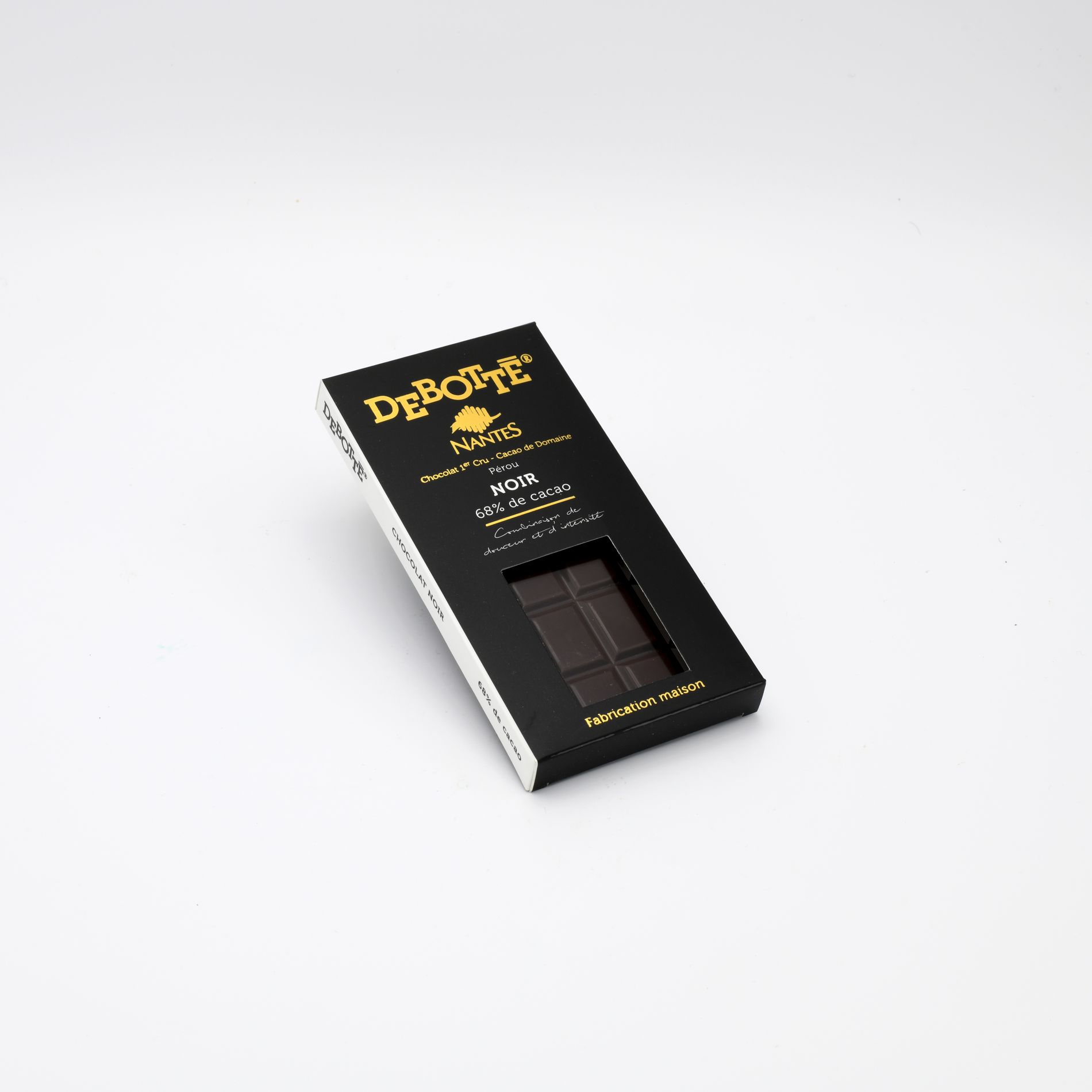 tablette chocolat noir 68% de cacao