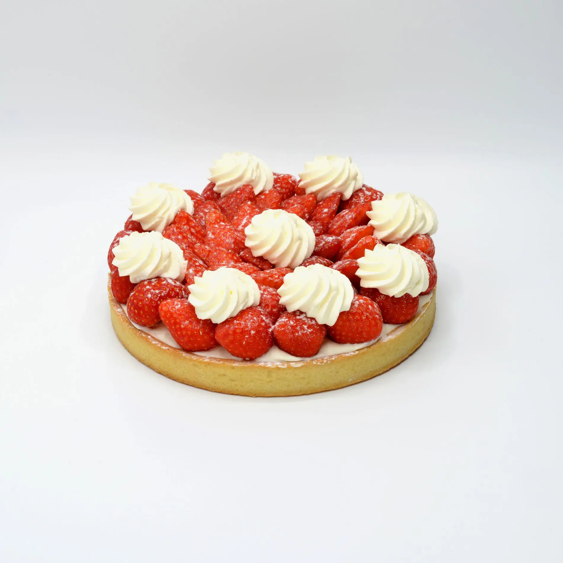 Tarte fraises chantilly